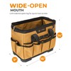 Foxrino Heavy Duty Tool Bag 16-Inch, 42-Pocket Portable Empty Tool