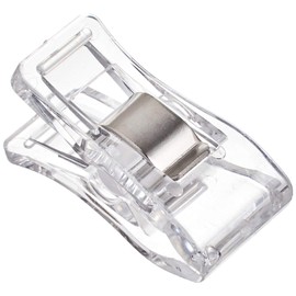 Nippon Chuko Clear Stand Clips 10pcs MST-CR Sewing Machine Temporary Clips, Substitute for Thimble, Craft, Craft Supplies, Handmade, DIY, Auxiliary Materials