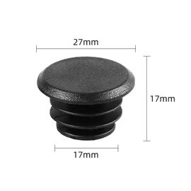 10Pcs Handlebar for Bike Bar End Plugs, Black Plastic Bike Handlebar Bar End Caps Bike Handlebar Plugs, Bike Cable End Caps Handlebar End Caps for Road Mountain Bike Most Bicycle Grip Bar End Plugs