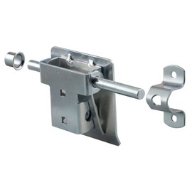Prime-Line Products GD 52241 Garage and Shed Latch, Tamper Proof with Fastners, Heavy Duty Steel