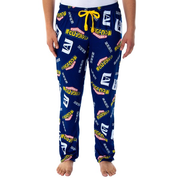 My Hero Academia Womens' Allover Print Design Sleep Lounge Pajama
