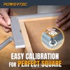 POWERTEC L Square 3pc, Try Square, 90 Degree Measuring Tools