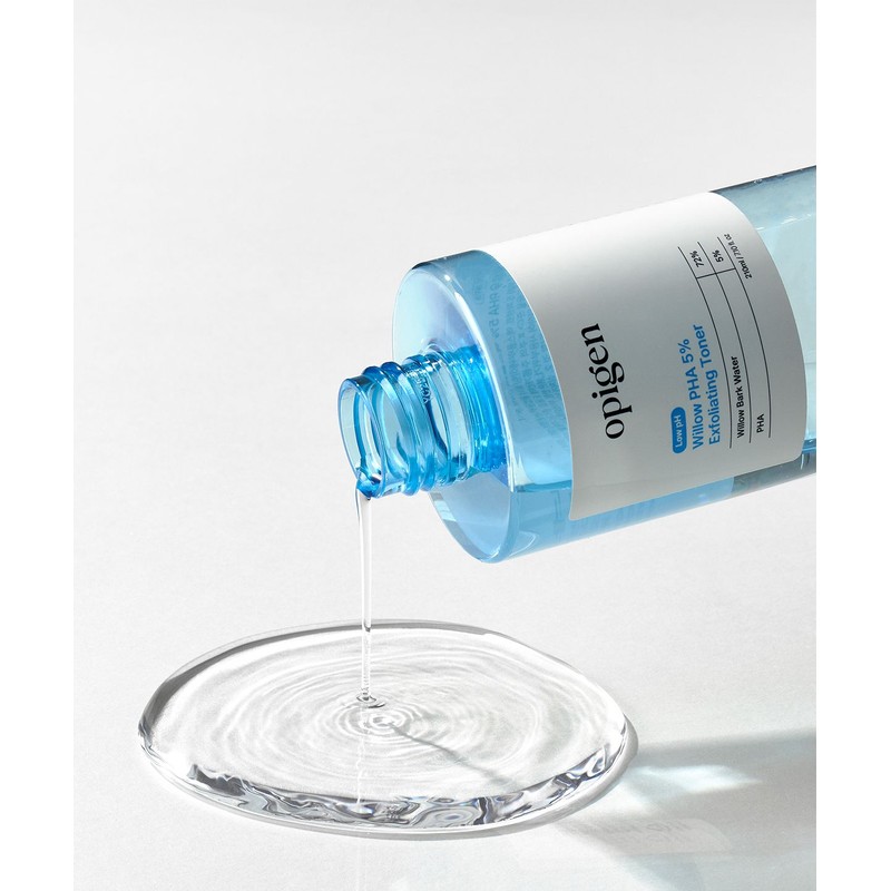 Ofigen Ophigen Mildly Acidic Willow PHA 5% Exfoliating Toner