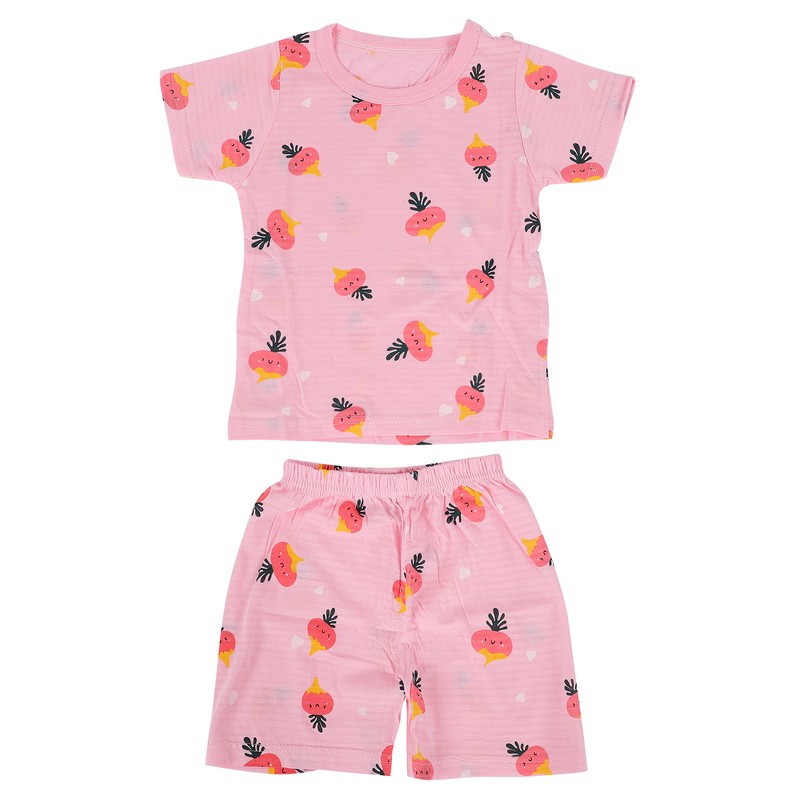Baby Short Sleeve TShirt Short Pants Breathable Summer Clothes Pajamas