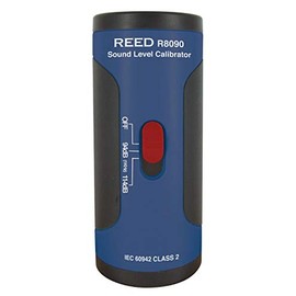 Reed Instruments R8090 (SC-05) Sound Level Calibrator for 1/2" Diameter Microphones, +/-0.5dB Accuracy,Black