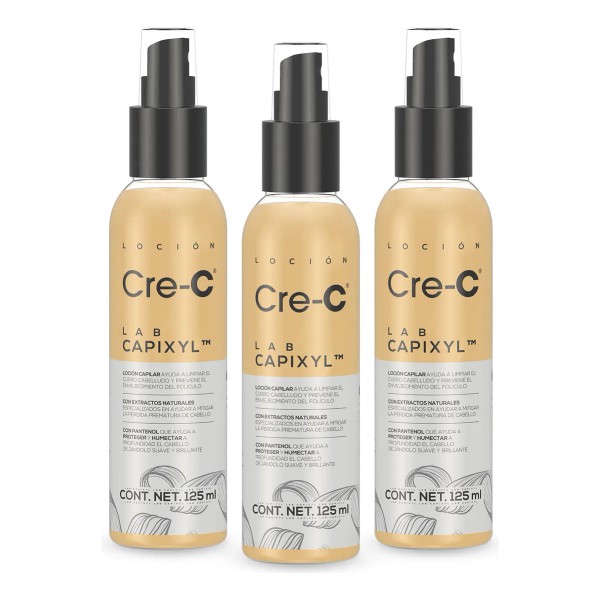 3 Pack Loción Regeneradora Capilar Lab Capixyl | Cre-c