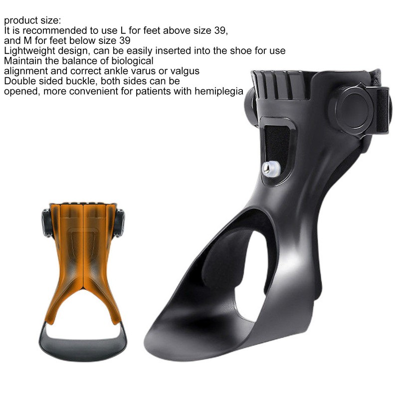 Ankle Stabilizer Maintain Balance Lightweight Ankle Support Brace Drop Foot