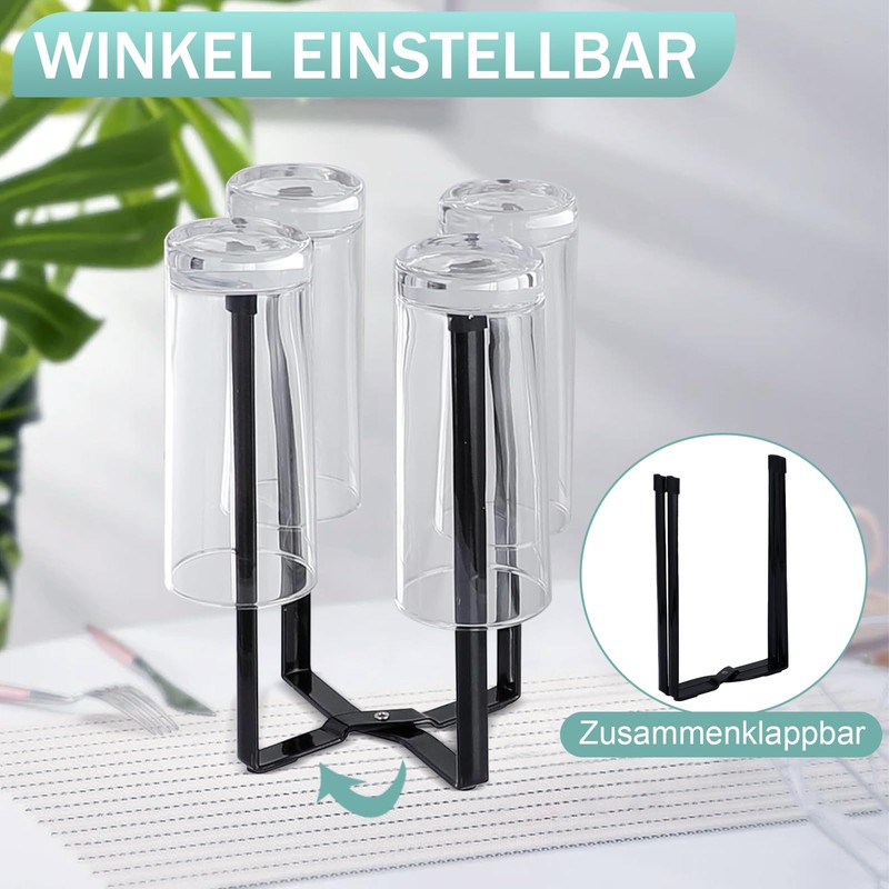 Dish Drainer Bottles, Bottle Stand for Draining 21.5 x 12