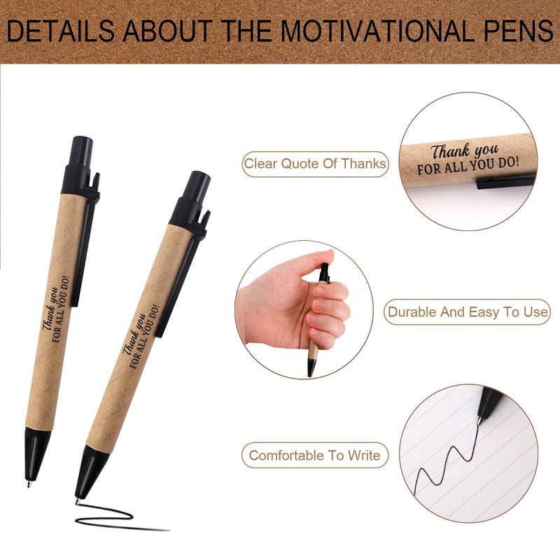 Thank You Gift, Employee Appreciation Gifts With Sticky Note Notepad,