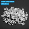 PATIKIL LED Strip Light Clips, Pack of 50 Mounting Brackets,