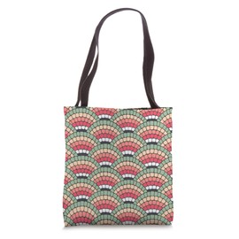 ABSTRACT ART MOSAIC SPANISH FINCA TILES Tote Bag