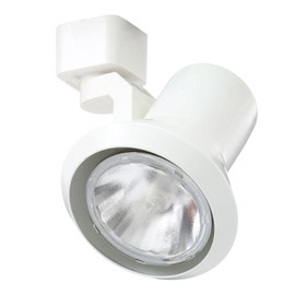 Juno Lighting Group R551 WH Trac-Lites Flared Steps Line Voltage 50W PAR20 Lamp Holder, Finish, White