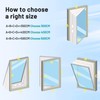 400 cm Sealing Set, Window Seal for Mobile Air Conditioners,