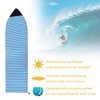 57lilina Surf Sock, Surfboard Sock Cover for Longboard Paddleboard Surf