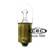 CEC Industries 755 Light Bulb, 6.3V, 0.945W, T-3.25 Shape, BA9s