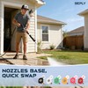 SEPLY 9 Pack Pressure Washer Extension Wand, Stainless Steel Power