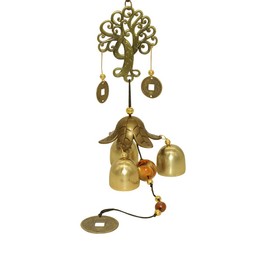 Hooshing Campanas de viento para exteriores, árbol de la fortuna, campanas de metal Feng Shui, campanillas de viento para el hogar, jardín, patio, decoración colgante, regalo