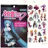 Hatsune Miku Sticker Collection, 4 Sheet Foil Cover Pad, 295+