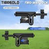 Slide Bolt Gate Latch with Padlock Hole, Heavy Duty Sliding