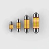 2 Pcs Led Festoon C5w Luz De Cortesia Placa Techo