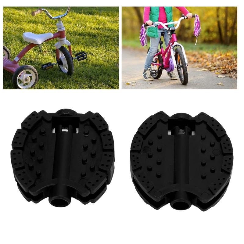 Kids Tricycle Pedal, Replacement Kids Bike Pedal 2 Pcs Plastic