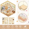 Yeomju DIY 3D House Sticker Set, Creative Sticker Set for