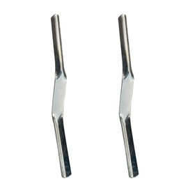 Brick Jointer, 2 pcs Jointer Bricklaying, 1/2 inch x 5/8 inch Brick Pointing Tools, Used to Maintain The Cleanliness of Bricks During spot Welding, for Builders and Bricklayers