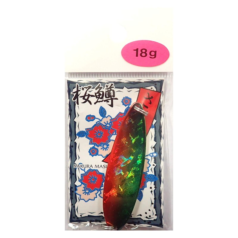 Shimotsuke RHG Sakura Trout Spoon, Hologram, 0.6 oz (18 g)
