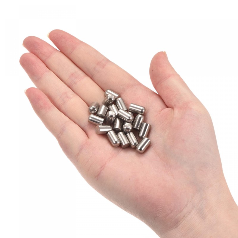 sourcing map Pack of 20 Dowel Pins 304 Stainless Steel