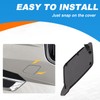 Front Bumper Tow Hook Cover Towing Eye Cap Fit for