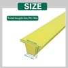 T-Shaped Bed Gap Filling for 1.2", 78.7" Long Mattress Wedge,