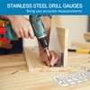 64ths Drills Stainless Steel Drill Bit Size Gauge - 1/16''