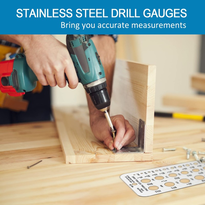 64ths Drills Stainless Steel Drill Bit Size Gauge - 1/16''