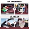 LXUNYI Car Seat Organizer,2 Pack Waterproof Pu Leather Backseat Car