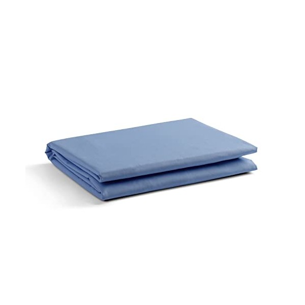 100% Cotton Percale Sheets Full Size, 1 Flat Sheet- Crisp,