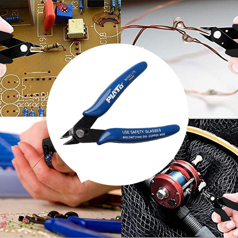 nuosen Wire Cutter, Craft Wire Precision Electrical Cable Cutter Cutting