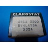 Clarostat 53C2-352A 3500OHM 2 WATT POTENTIOMETER 53C2-352 WITH LOCKING BUSHING
