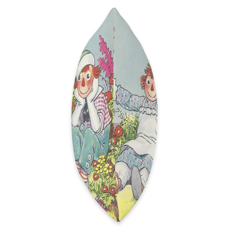 Raggedy Ann & Andy (1928) Throw Pillow