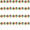 Rainbow Swirl Pops - 40 Suckers