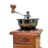 Manual Coffee Grinder Italian Retro Portable Stainless Steel Brown Hand