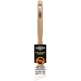 Hyde 47320 1-1/2" E-Volution SRT Polyester Stiff Blend Oval Brush - 6ct. Case