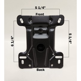 #805WB - Douglas Swivel & Tilt Mechanism, for Caster Chairs. Bolt Pattern 5 1/4" × 5 1/4" Heavy Duty 400 lbs Weight, Swivel Will Raise Your Chair 1/2 inch Taller, 3 D/Inserts, Made in The USA.