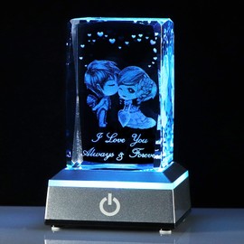 Kertari K9 Crystal Object, Genuine, Healing, Cute, Interior, Light, Popular, Romantic, Night Light, Birthdays, Wedding Anniversaries, Popular for Women, Mother, Wife, Girlfriend