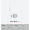 Boundless Voyage Titanium Tea Ball Infuser with Extended Chain Hook