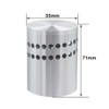 Colorful RGB Spiral Hole Wall Lamp Surface Wall Install Home