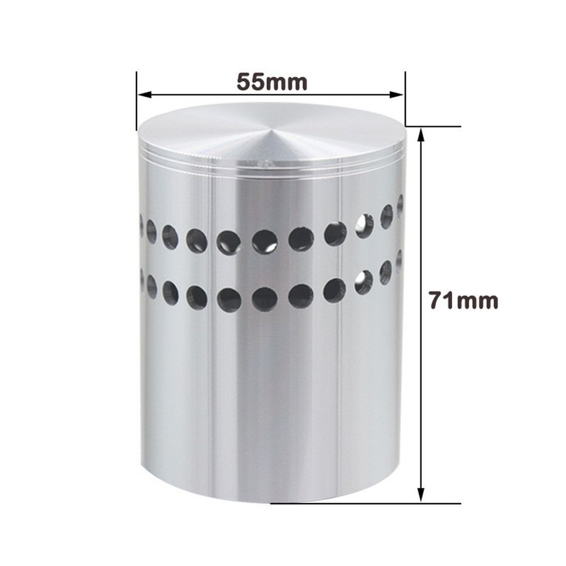 Colorful RGB Spiral Hole Wall Lamp Surface Wall Install Home