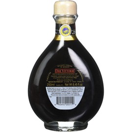 Due Vittorie Oro Gold Balsamic Vinegar of Modena. Highest score from The Consortium of Modena Without Cork Pourer - 8.45fl oz / 250ml