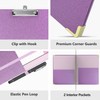 Clipboard Folio with Storage Clipboards Padfolio Notebook for Letter Size