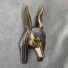 Veronese Design Mask of Anubis The Jackal God Sculptured Wall