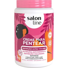 Salon Line - Linha Creme para Pentear - Definicao Ultra Volume 1000 Gr - (Combing Cream - Ultra Volume Definition Net 35,27 Oz)